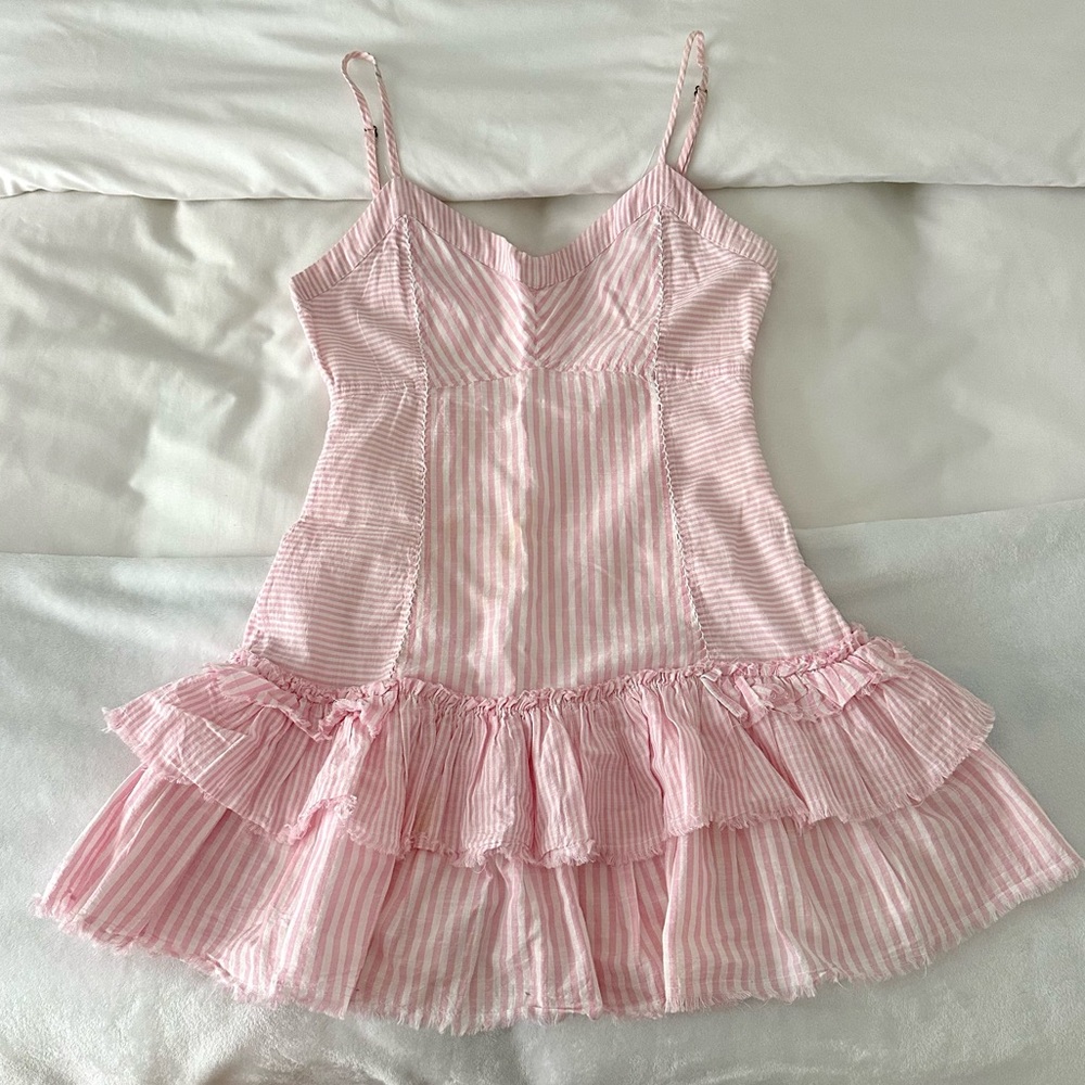 LoveShackFancy mini dress